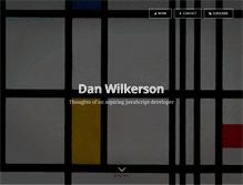 Tablet Screenshot of danwilkerson.com